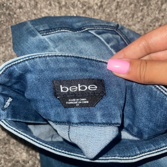Bebe Jeans skirt size 27 excellent condition - Picture 5 of 7